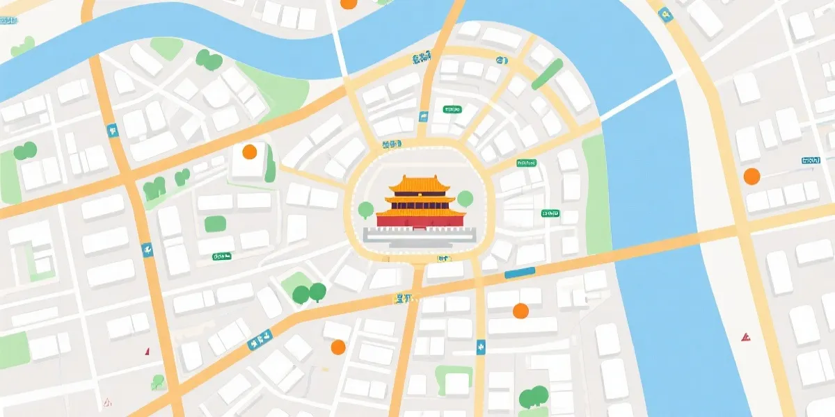 办公地点示意图